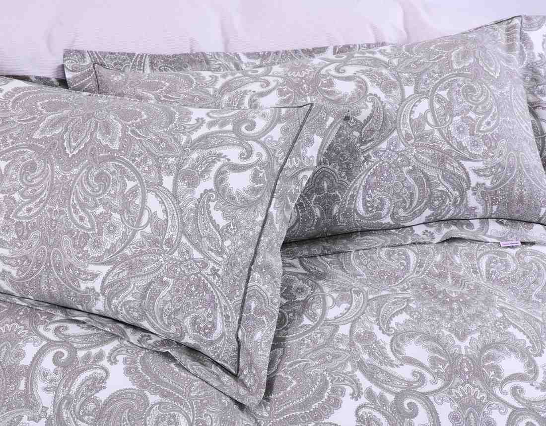 Berlin duvet cover styled on bed in modern bedroom setting